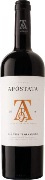 75 cl Apóstata vino de mesa Old Vine Tempranillo Peninsula Vinicultores MO 2019