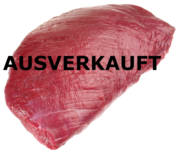 ca. 1600 g Straussenfilet am Stück