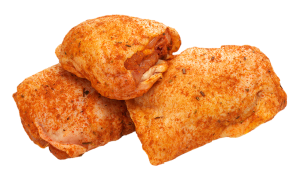 ca. 1200 g Pouletoberschenkel gewürzt