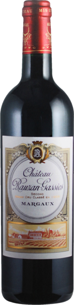 75 cl Château Rauzan-Gassies 2eme Grand Cru Classé Margaux AOC 2017