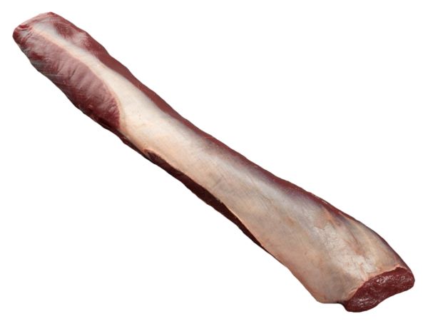 ca. 1100 g Rehentrecôte mit Silberhaut