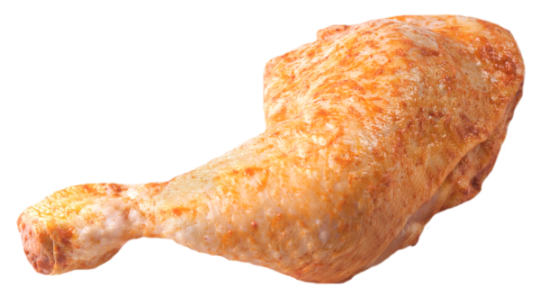 ca. 1200 g Pouletschenkel gewürzt