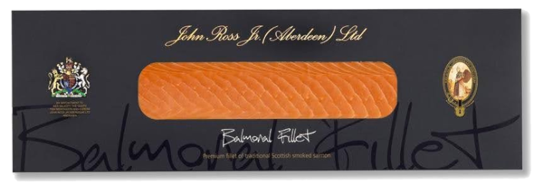 ca. 500 g Rauchlachs Premium BALMORAL Schottisches Rückenfilet Royal