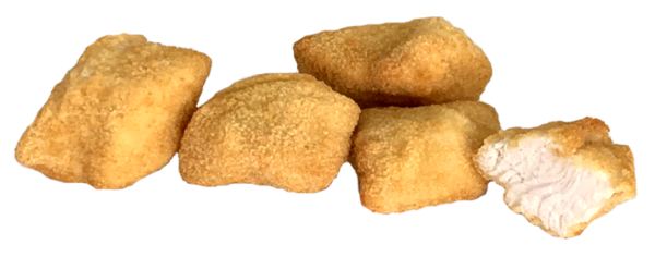 1000 g Chicken Nugget Premium aus ganzen Pouletbruststücken paniert vorgegart