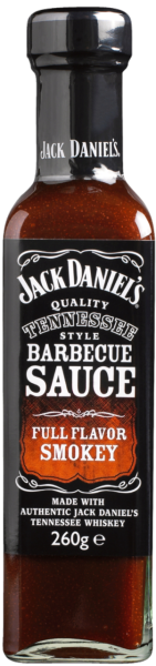 Jack Daniels BBQ-Sauce Full Flavour Smokey (Inhalt 220 ml)