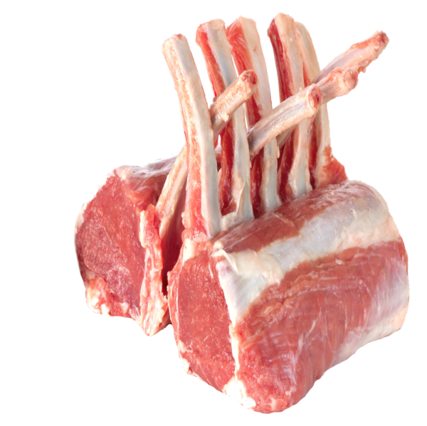ca. 850 g Lammracks Kronen