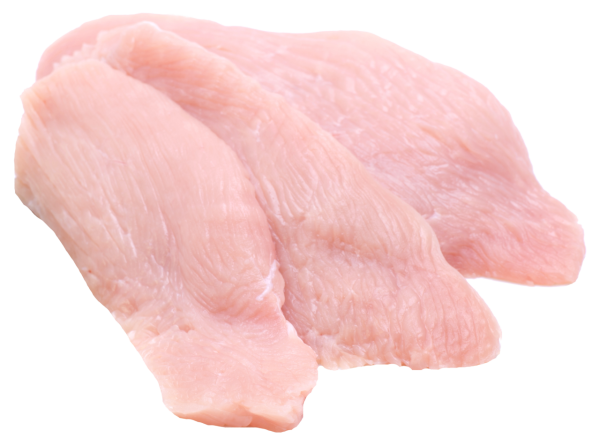 ca. 650 g Trutenbrustschnitzel ohne Haut