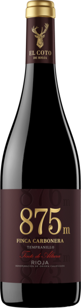 75 cl 875m Tempranillo Finca Carbonera Rioja DOCa Bodega El Coto MO 2020