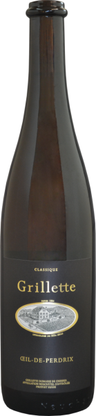 75 cl Oeil de Perdrix Les Classiques Neuchâtel AOC Grillette Domaine de Cressier 2018