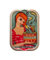 115 g Jahrgangs-Sardinen 2020 Mlle Lulu in Olivenöl 115 g Jahrgangs-Sardinen 2020 Mlle Lulu in Olivenöl