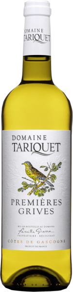 75 cl Les Premières Grives doux Côtes de Cascogne IGP Domaine du Tariquet MO 2019