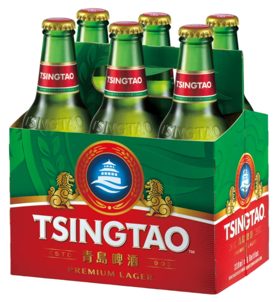 6x330 ml Tsingtao Bier 6er Pack